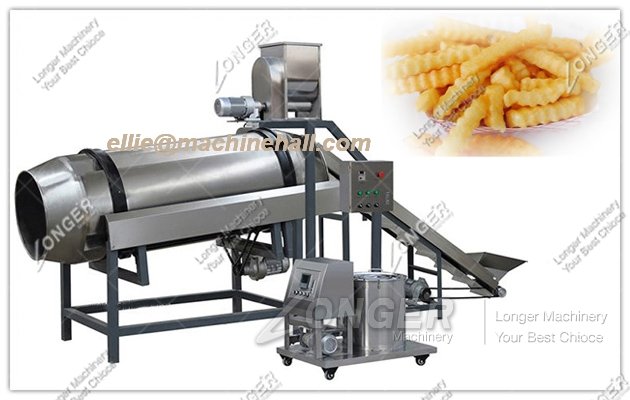 single drum seasoning machine