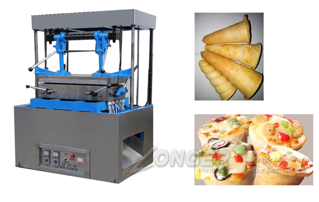 pizza cone making machine