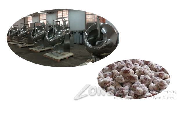 peanut coating machine