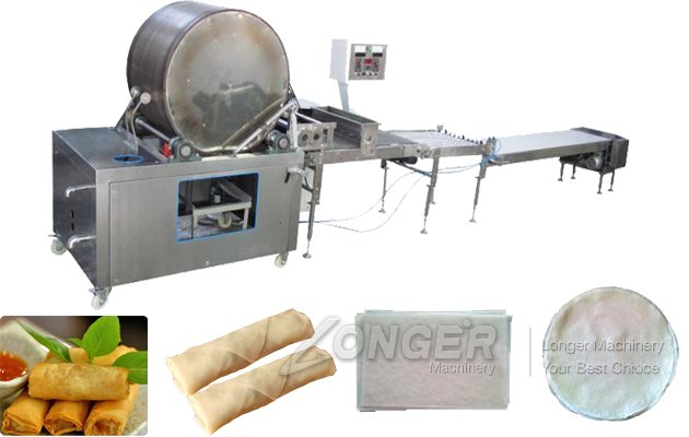 spring roll wrapper machine